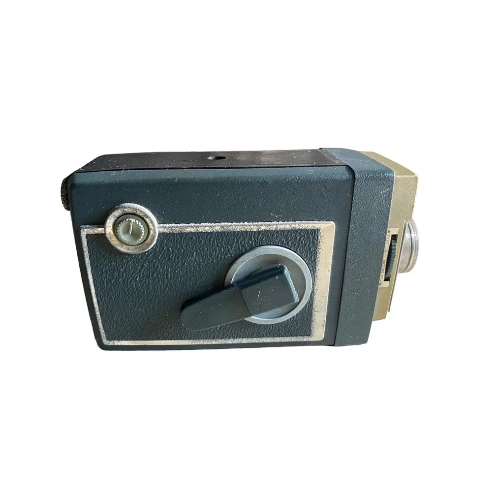 Vintage Kodak Automatic 8 Movie Camera &‎ Film Inside Ektanar Lens